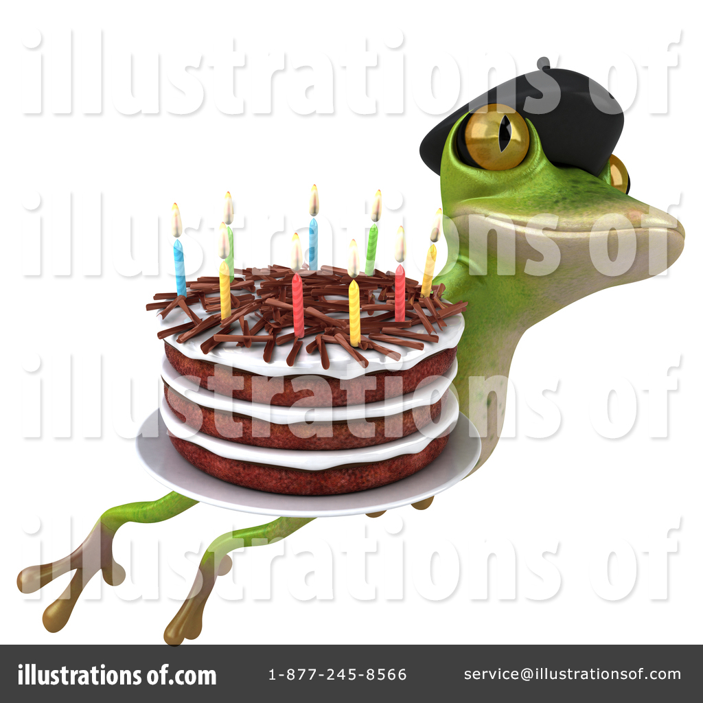 French Frog Clipart #1726237 - Illustration by Julos