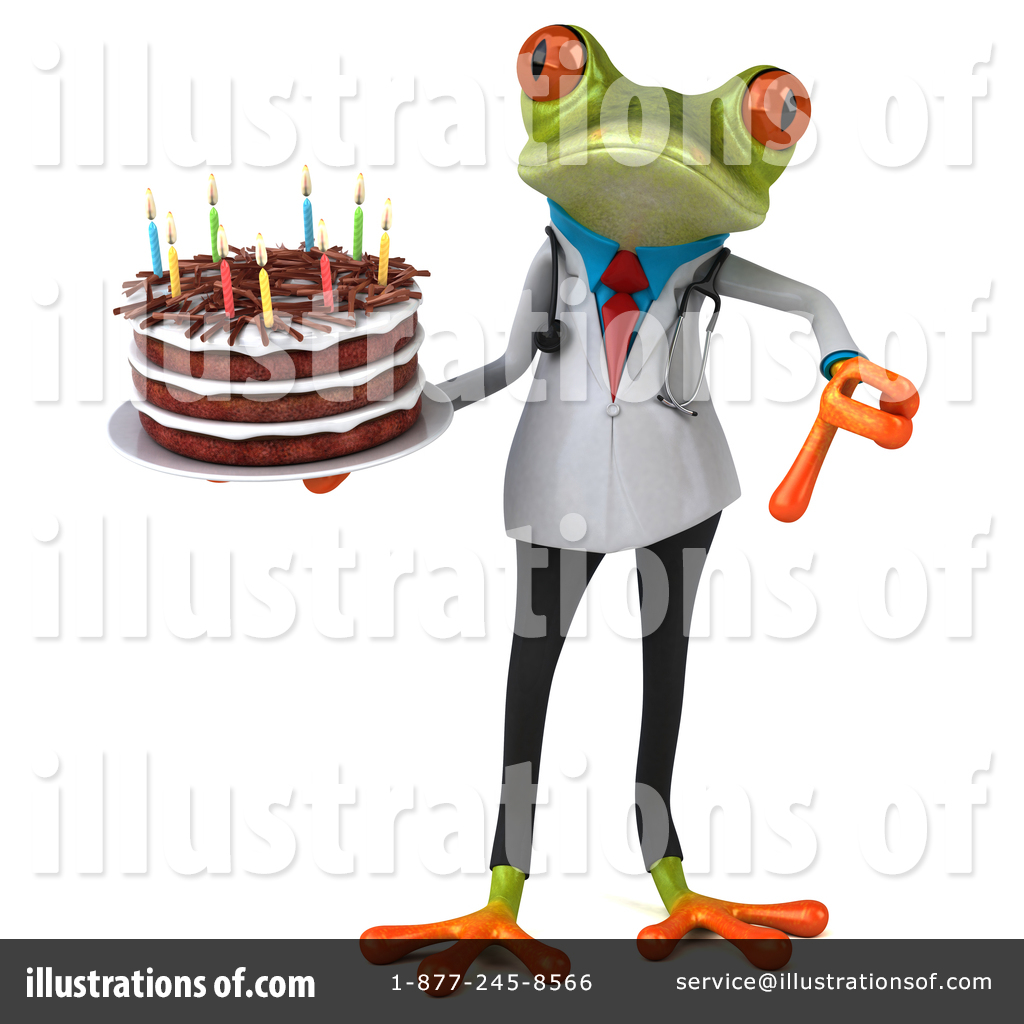 Frog Clipart #1691062 - Illustration by Julos