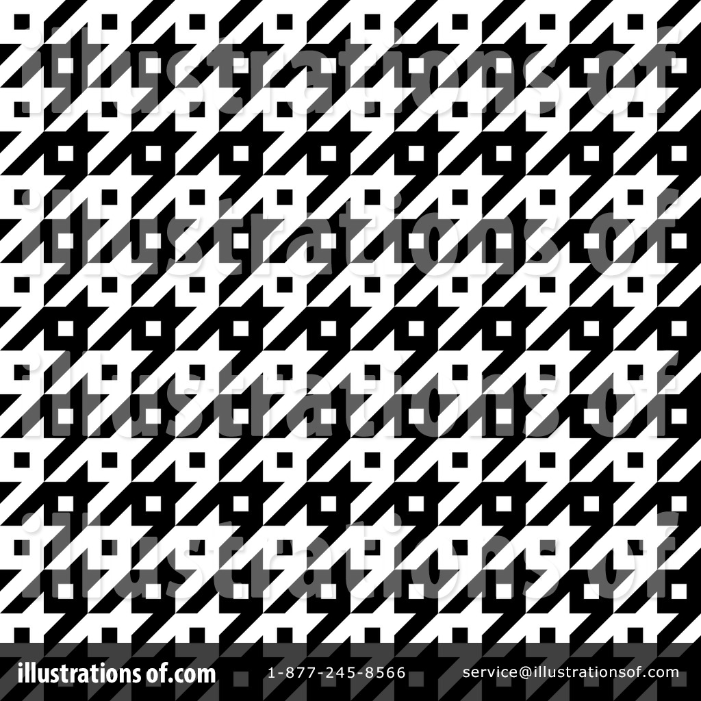 Houndstooth Clipart #1259093 - Illustration by Arena Creative