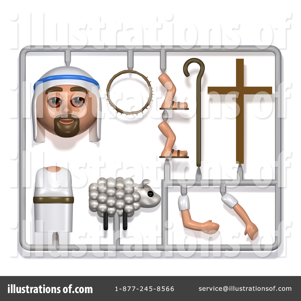 Jesus Clipart 1668043 Illustration By Steve Young