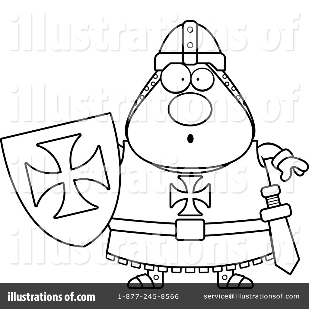 Knight Templar Clipart 1241082 Illustration By Cory Thoman 0007