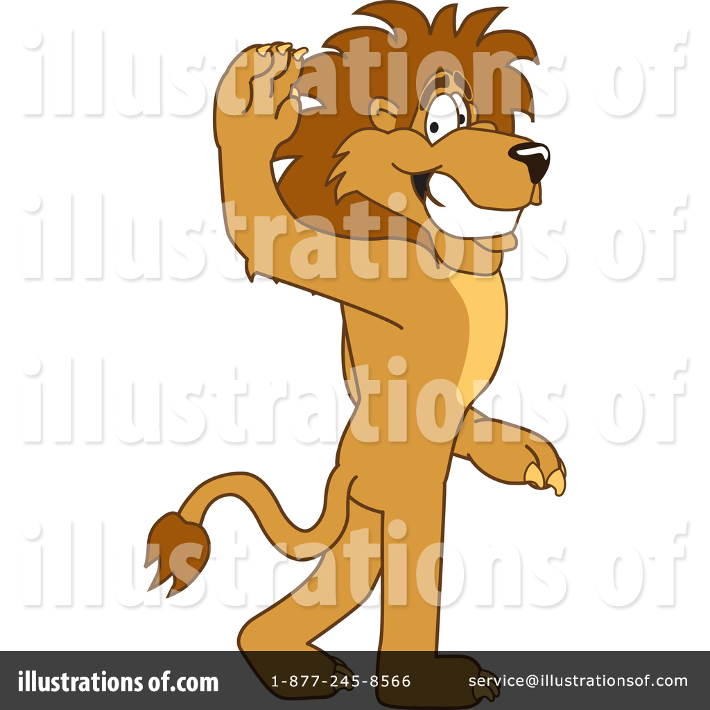 lion lying down clipart school