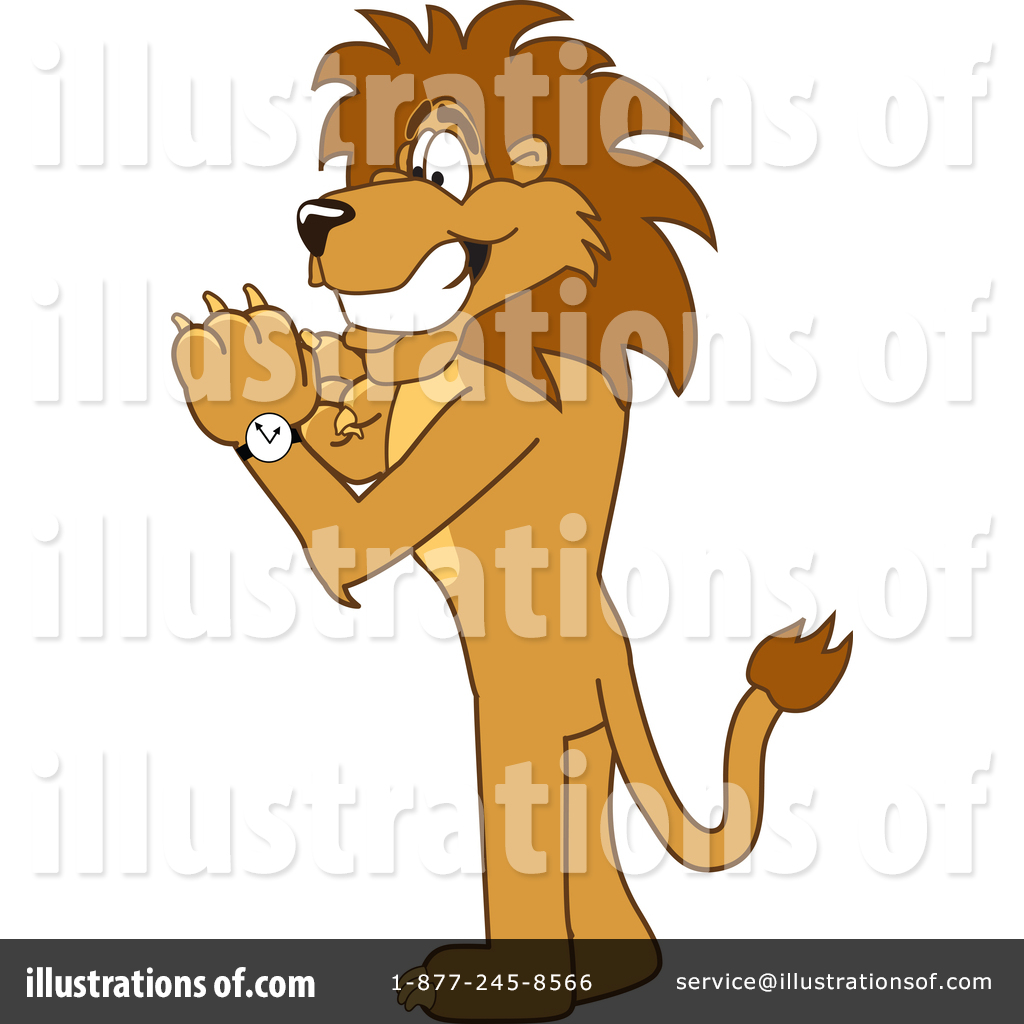 lion lying down clipart school