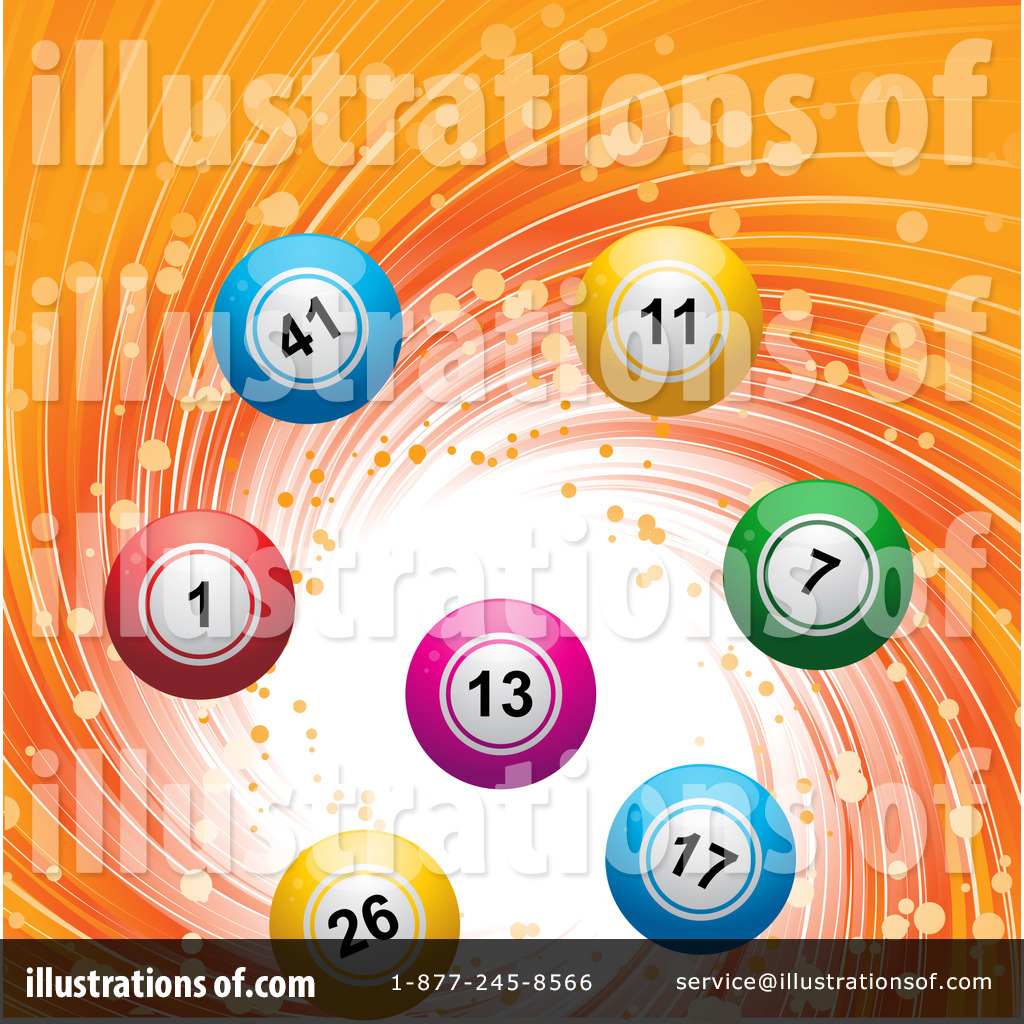 Lottery Balls Clipart #69926 by Elaine Barker | Royalty-Free (RF) Stock ...