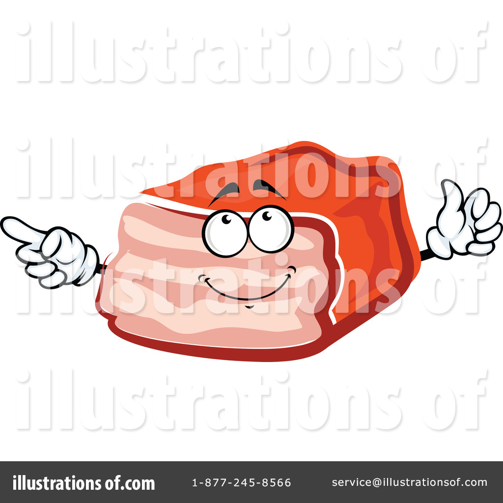 Meatloaf Clipart #1313980 - Illustration by Vector Tradition SM