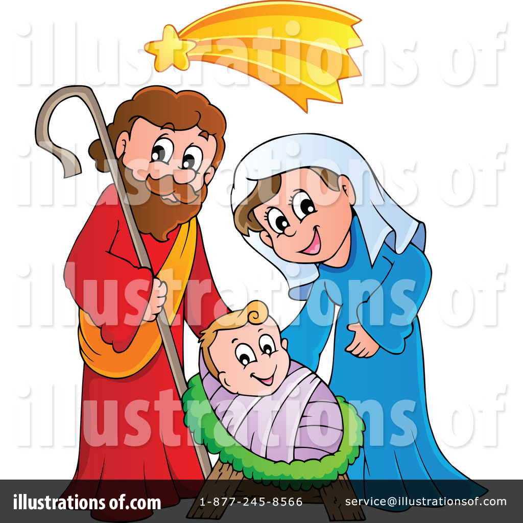 Nativity Clipart #1135360 - Illustration by visekart