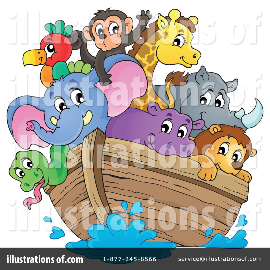 Noahs Ark Clipart #1244606 - Illustration by visekart
