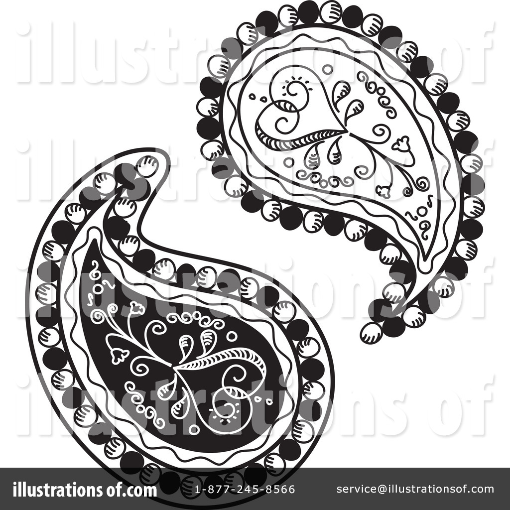 Paisley Clipart #71955 - Illustration by inkgraphics