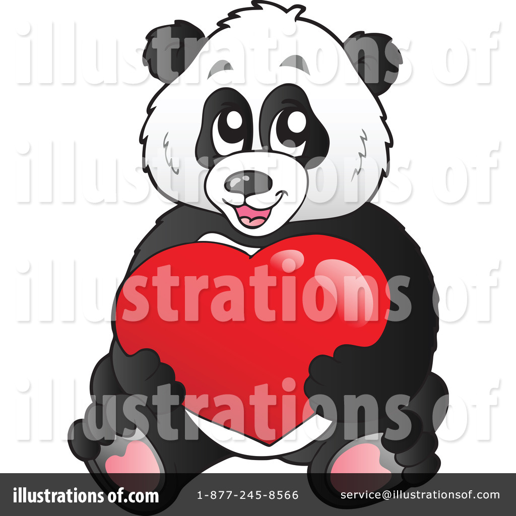 Panda Clipart #1059817 - Illustration by visekart