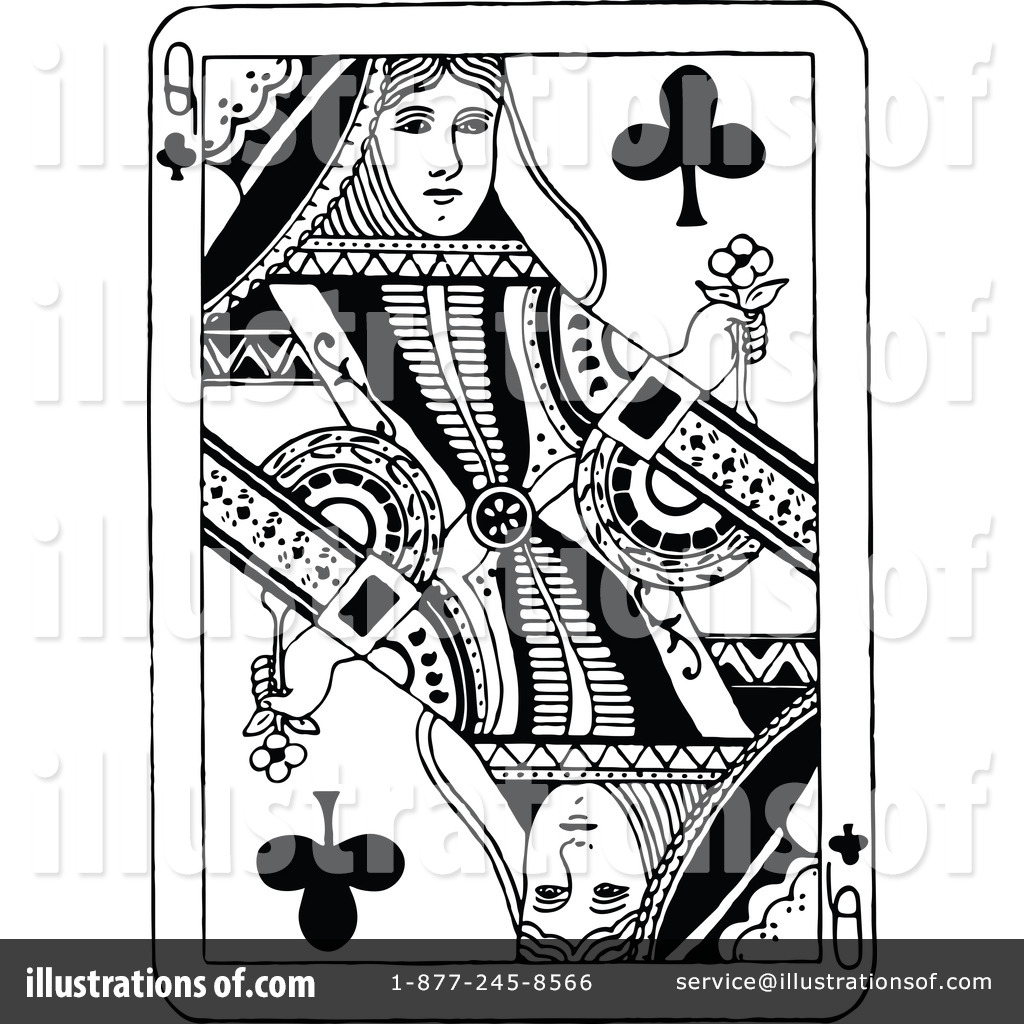 Playing Card Clipart #1207487 - Illustration by Prawny Vintage