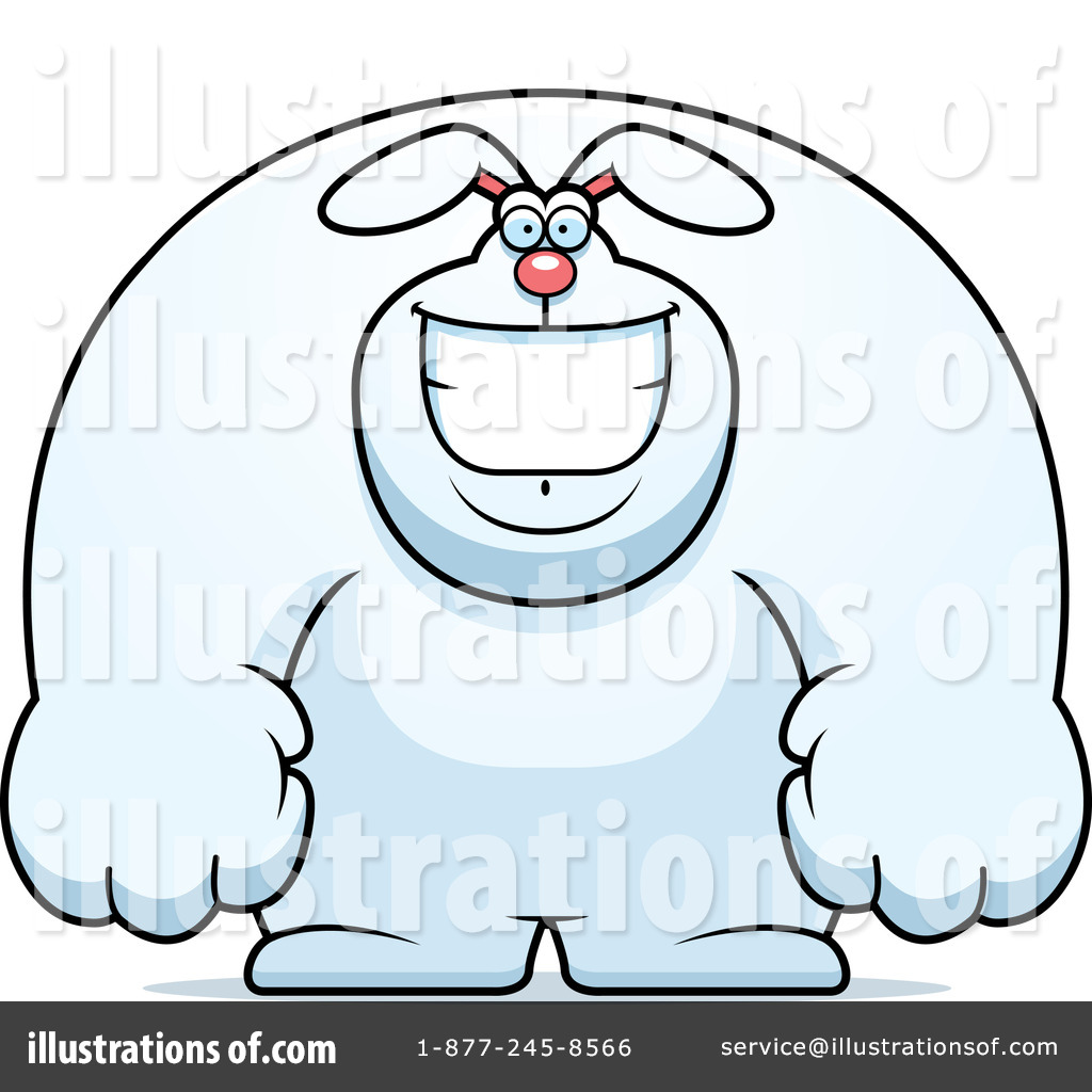 Clipart Buff Rabbit - Royalty Free Vector Illustration by Cory Thoman  #1114710