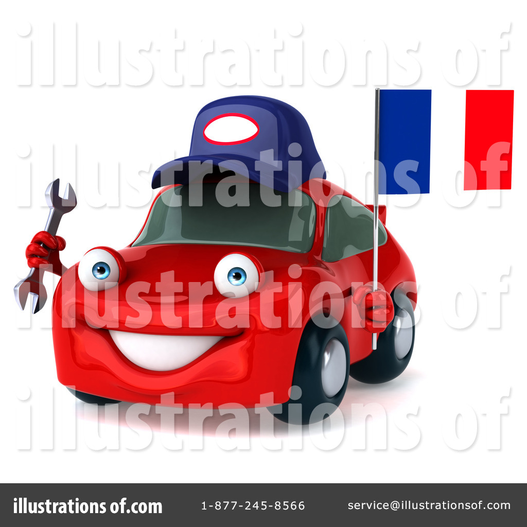cars clip art in france