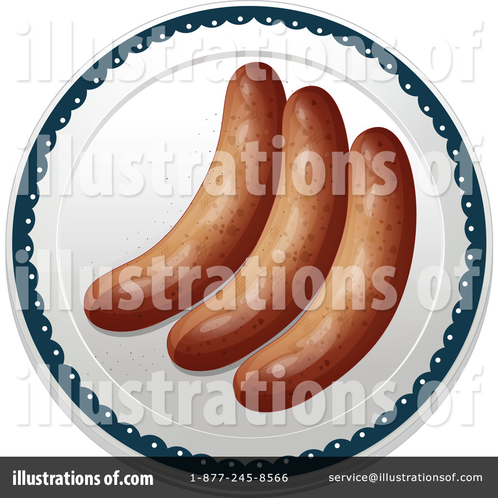 Sausage Clipart #1149063 - Illustration by Graphics RF