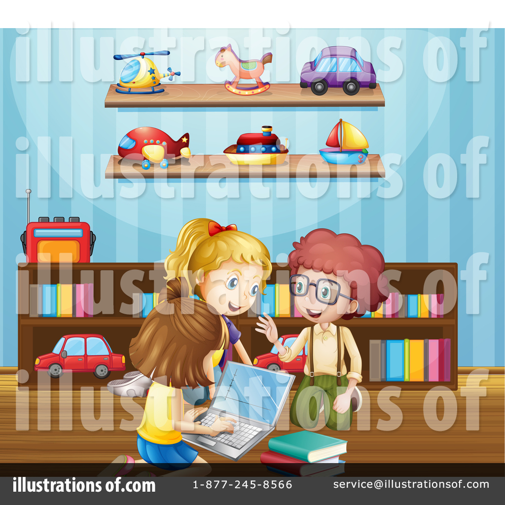 School Children Clipart #1468854 - Illustration by Graphics RF