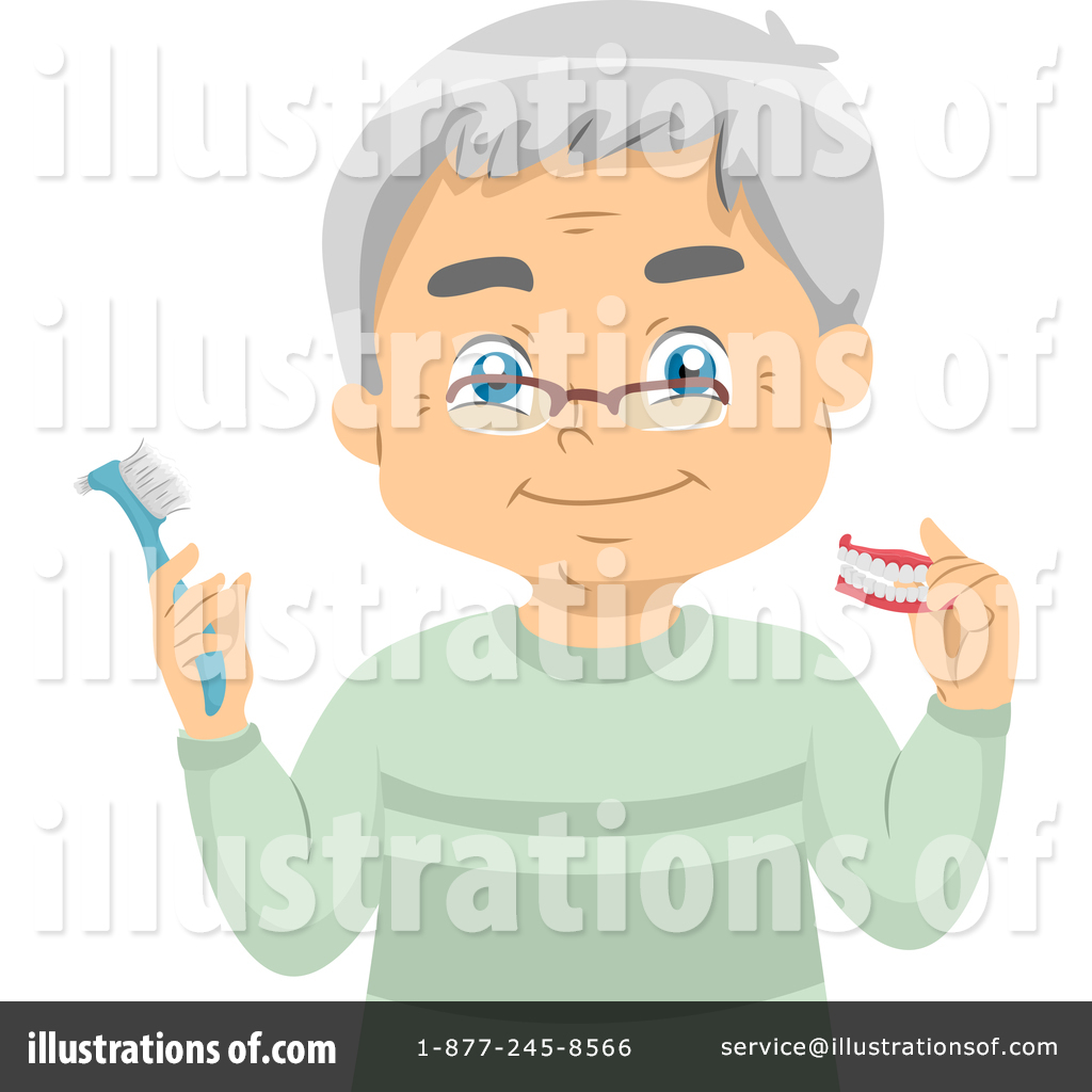 Senior Man Clipart #1551348 - Illustration by BNP Design Studio