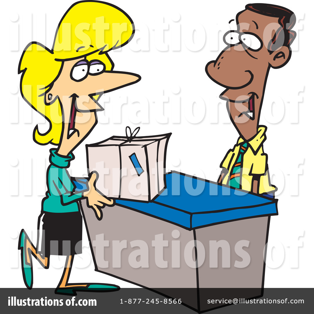 Shipping Clipart #1046578 - Illustration by toonaday