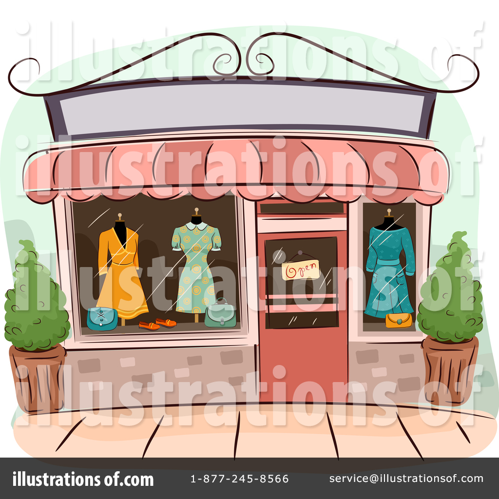Shop Clipart #1399834 - Illustration by BNP Design Studio