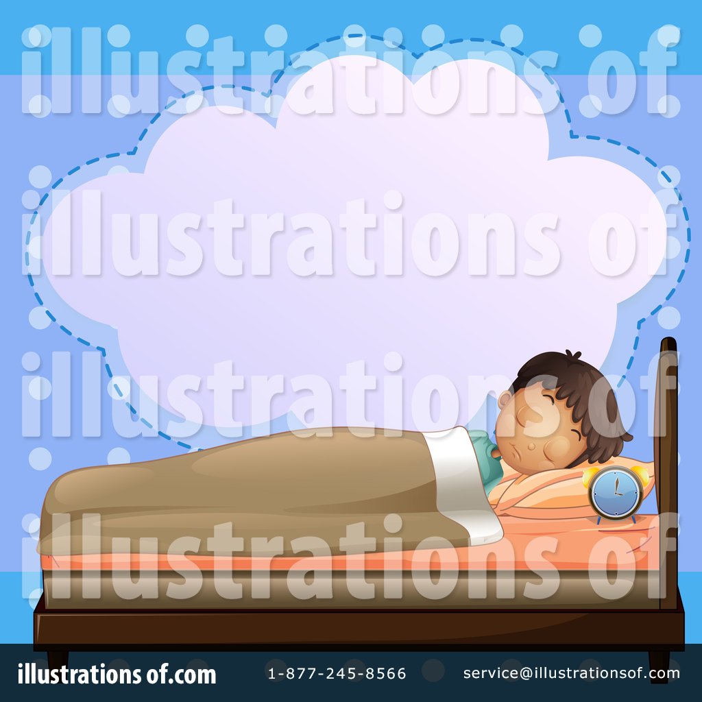 Sleeping Clipart #1443808 - Illustration by Graphics RF