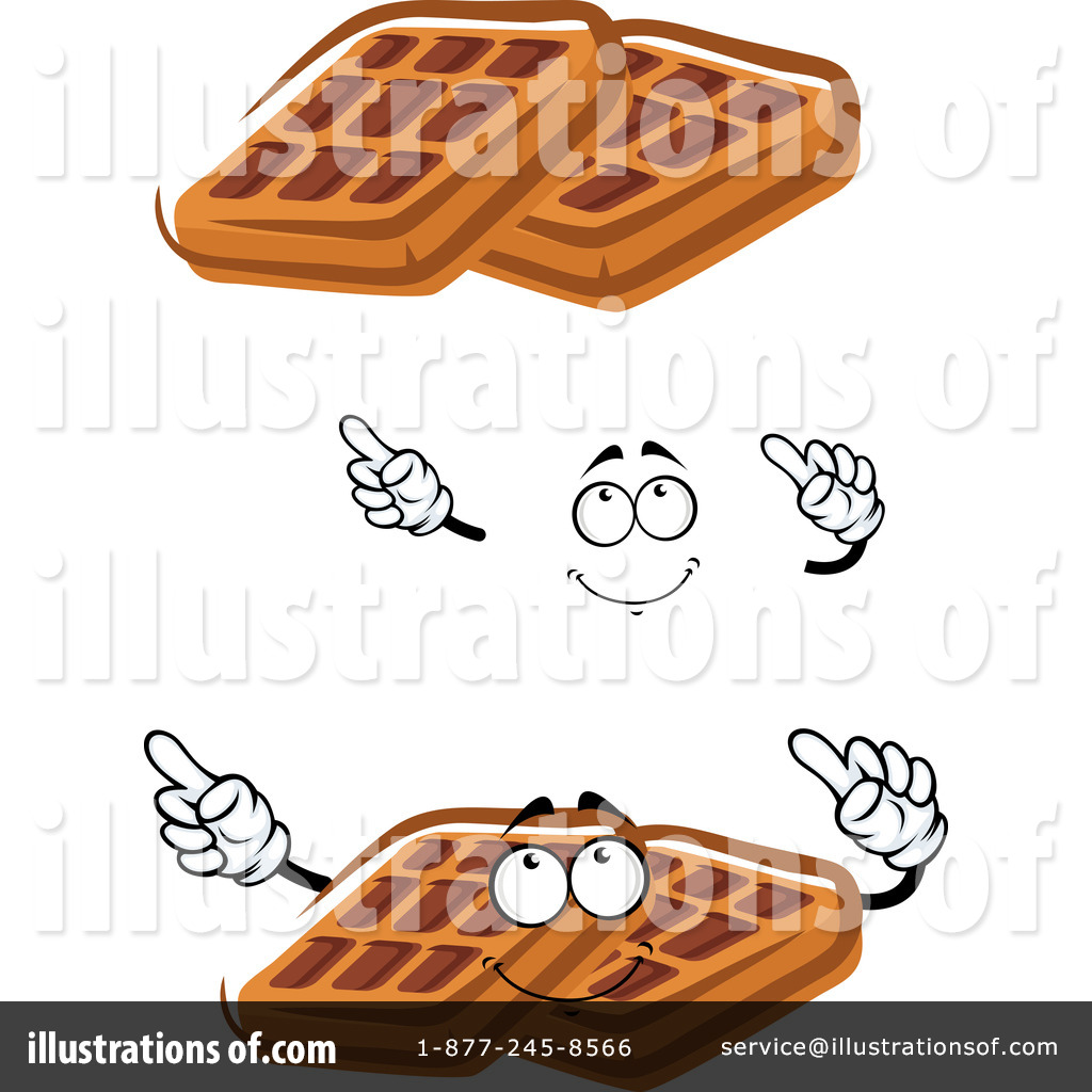 Waffle Clipart Illustration By Vector Tradition Sm