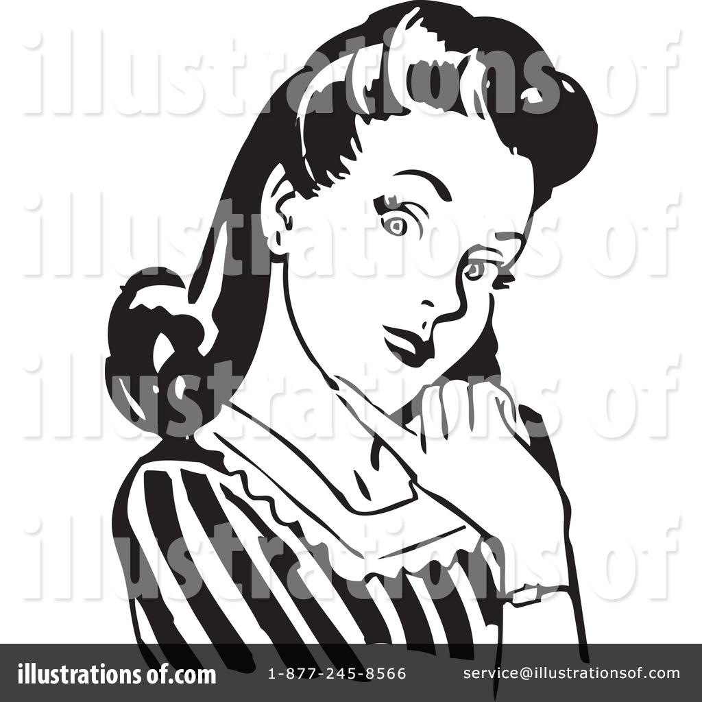 Woman Clipart #210002 - Illustration by BestVector