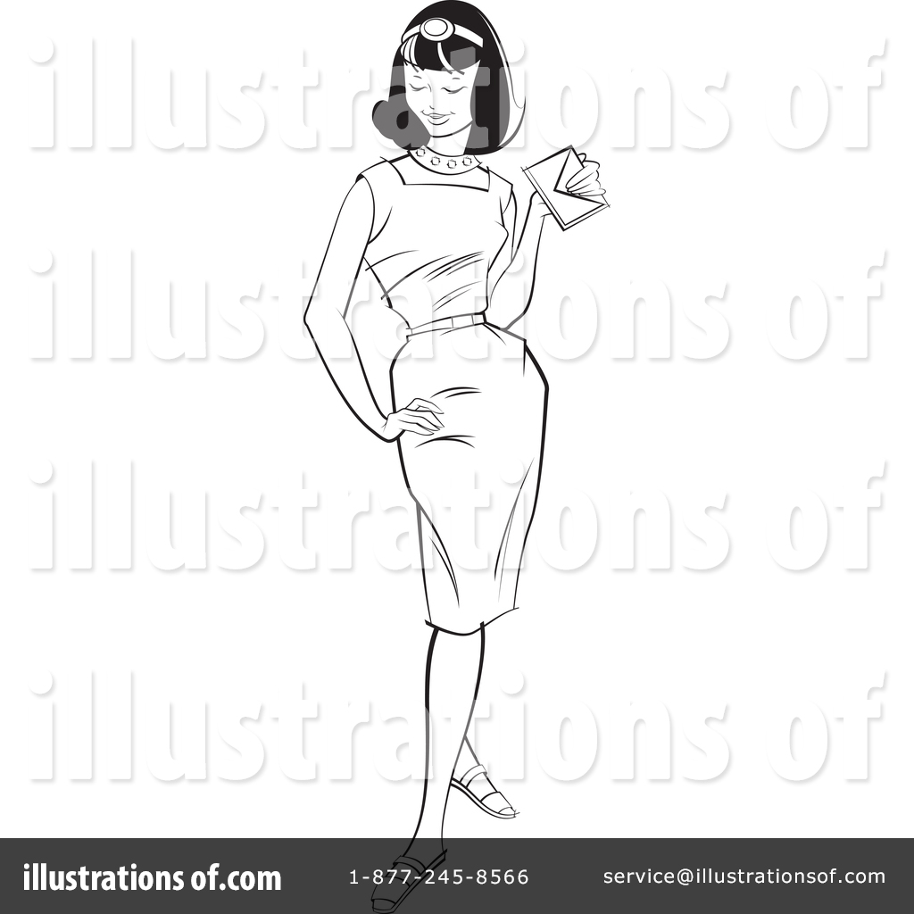 Royalty-Free (RF) Dress Clipart Illustration #1239174 by Lal Perera