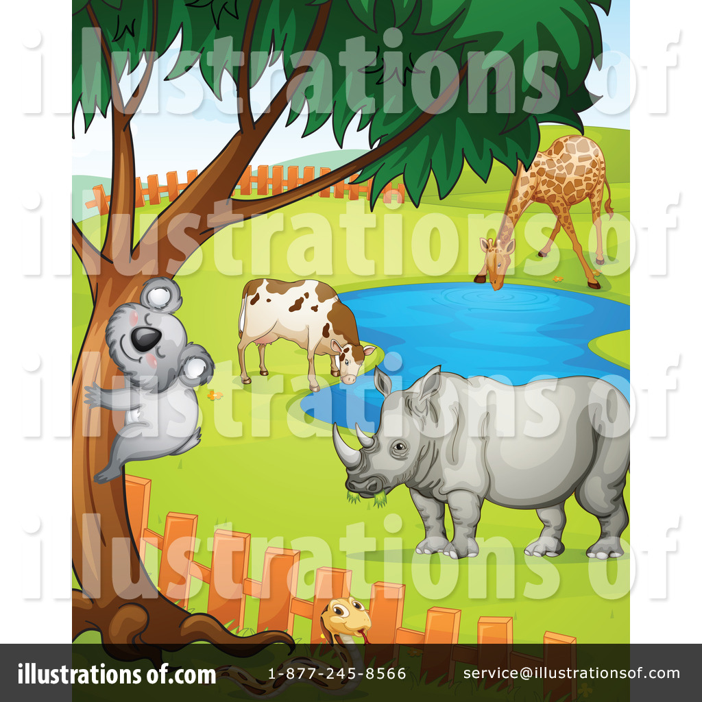 Zoo Clipart 1132626 Illustration By Graphics Rf