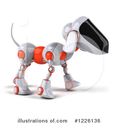 robot dog cartoon