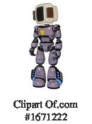 Robot Clipart #1671222 by Leo Blanchette
