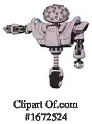 Robot Clipart #1672524 by Leo Blanchette