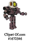 Robot Clipart #1672546 by Leo Blanchette