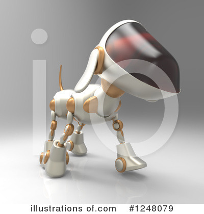 robot dog cartoon