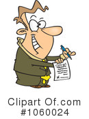 Salesman Clipart #1060024 by toonaday