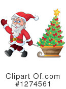 Santa Clipart #1274561 by visekart