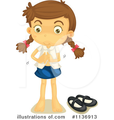 School Girl Clipart Illustration By Graphics Rf