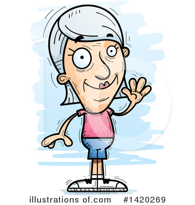 Woman Clipart #1420269 by Cory Thoman