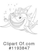 Shark Clipart #1193847 by Alex Bannykh