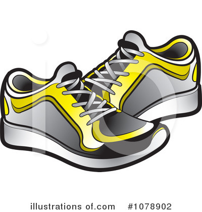 Shoes Clipart #1078902 - Illustration by Lal Perera