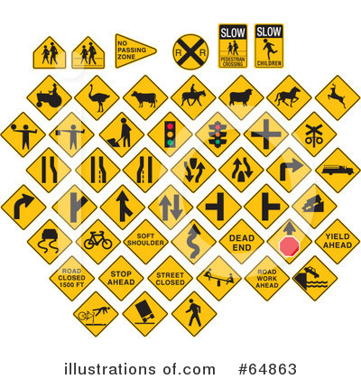 Signs Clipart #64863 - Illustration by J Whitt