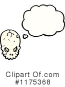 Skull Clipart #1175368 by lineartestpilot