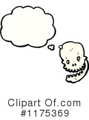 Skull Clipart #1175369 by lineartestpilot
