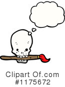 Skull Clipart #1175672 by lineartestpilot