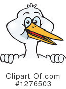 Stork Clipart #1276503 by Dennis Holmes Designs