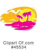 Sunset Clipart #45534 by John Schwegel