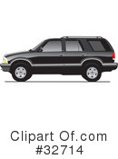 Suv Clipart #32714 by David Rey