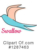 Swallow Clipart #1287463 by Vector Tradition SM