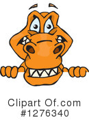 T Rex Clipart #1276340 by Dennis Holmes Designs