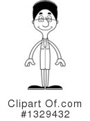 Tall Black Man Clipart #1329432 by Cory Thoman