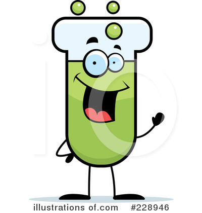 Royalty-Free (RF) Test Tube Clipart Illustration by Cory Thoman - Stock Sample #228946