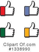 Thumb Up Clipart #1338990 by ColorMagic