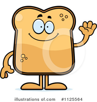 Toast Clipart #1125564 - Illustration by Cory Thoman